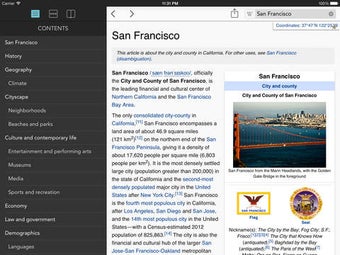 Image 0 for Wikipanion for iPad