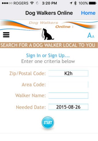 Imagen 0 para Dog Walker Online
