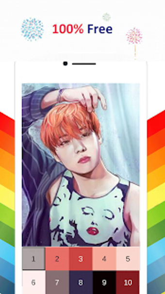 Image 1 for BTS Color By Number