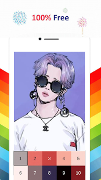 Image 0 for BTS Color By Number