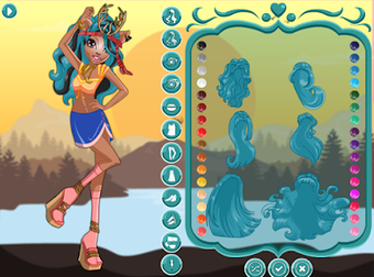 Image 0 for Monster Dolls Dress Up Fa…