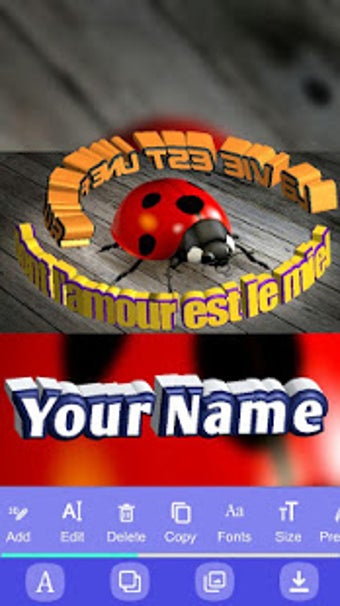 Image 0 for 3D Text On Pictures - Log…
