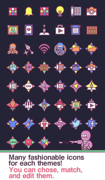 Imagen 1 para Cute Theme-Ninja Team-