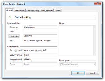 Image 0 for Regex Password Vault