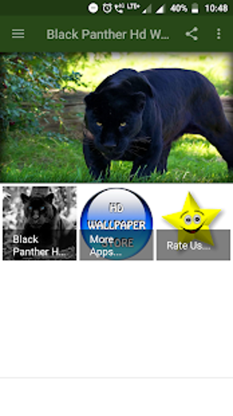 Imagen 2 para Black Panther Hd Wallpape…