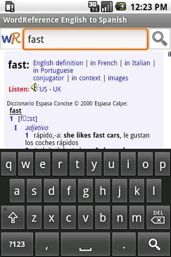 Image 1 for WordReference.com diction…
