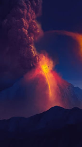 Image 3 for Volcano And Lava Wallpape…