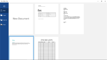 Imagen 1 para Doc Editor free for Windo…