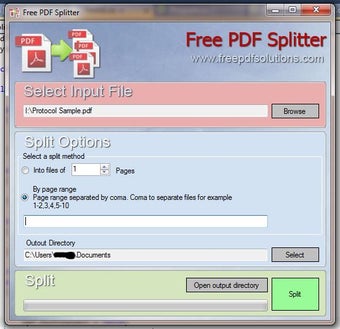 Imagen 0 para Free PDF Splitter