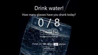 Imagen 0 para Drink water for Windows 8