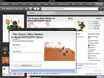 Image 0 for The Browser for ROBLOX