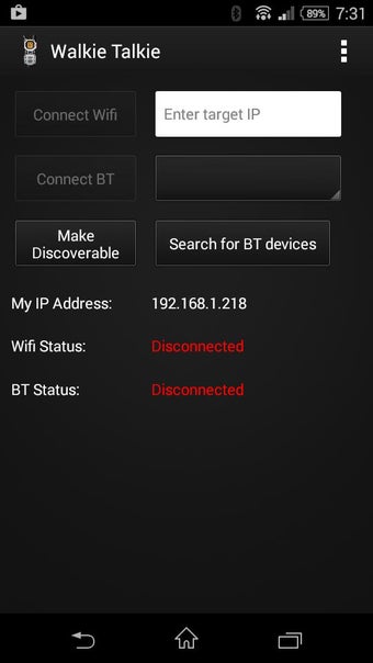 Image 1 for Simple Walkie Talkie