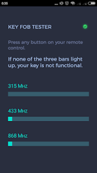 Imagen 1 para Car Key Fob Tester