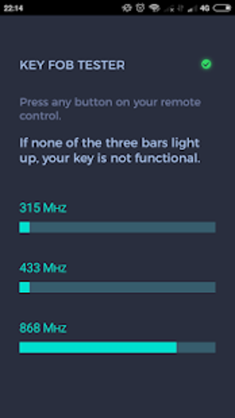 Imagen 3 para Car Key Fob Tester