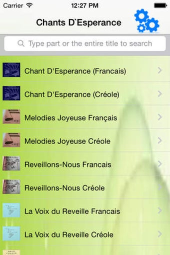 Image 0 for Chants D'Esperance - Tune…