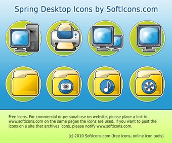 Imagen 0 para Spring Desktop Icons