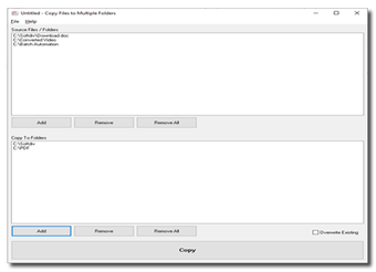 Image 0 for Copy Files to Multiple Fo…