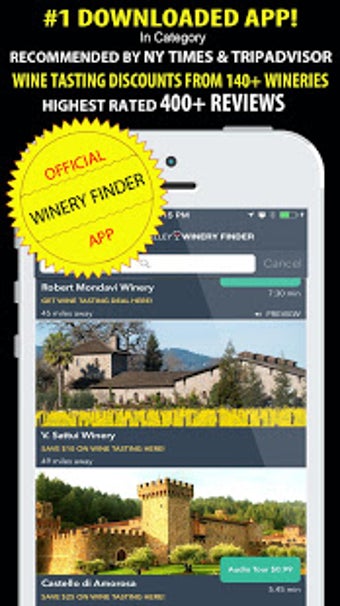 Image 1 for Napa Valley Winery Finder