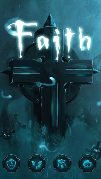 Imagen 2 para faith GO LAUNCHER THEME