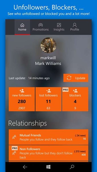 Image 3 for Followers Insight for Win…