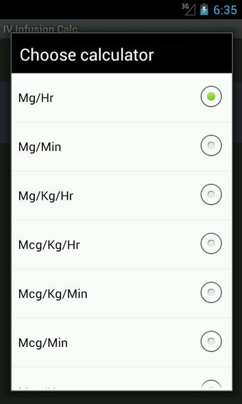 Imagen 1 para IV Infusion Calc