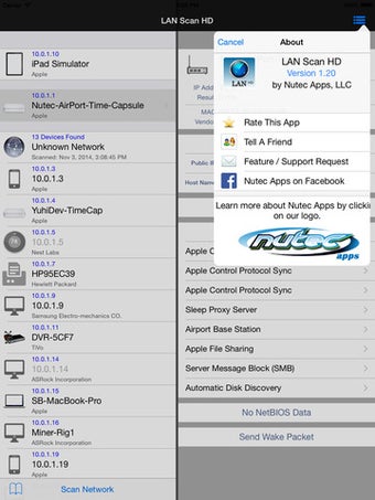 Image 0 for LAN Scan HD - Network Dev…