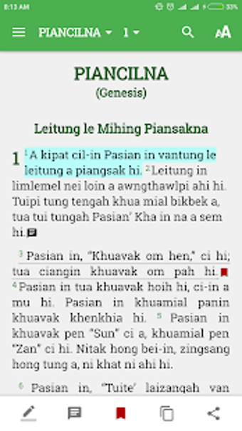 Imagen 1 para Tedim Bible