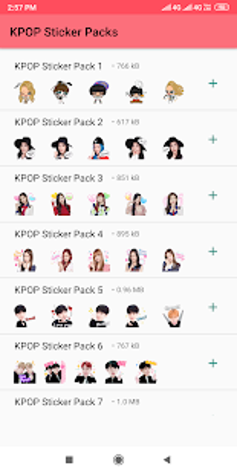 Image 2 for KPOP Stickers for Whatsap…