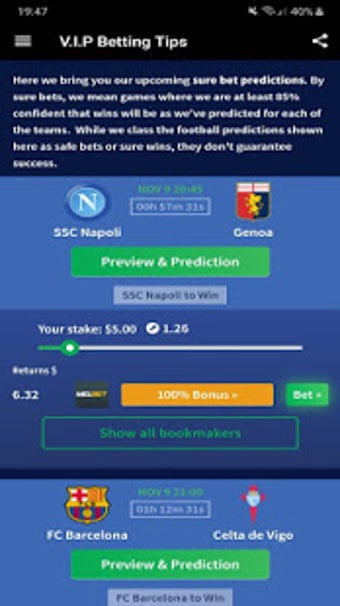 Imagen 3 para VIP Betting Tips - Footba…