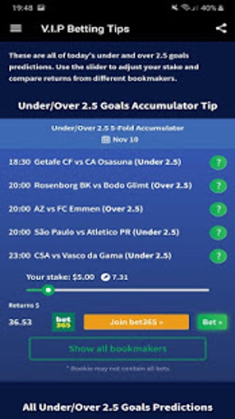 Imagen 1 para VIP Betting Tips - Footba…