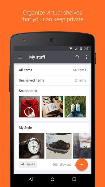 Imagen 1 para Snupps: Collect Organize …