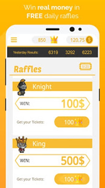 Imagen 3 para Raffle Royale - Real Mone…