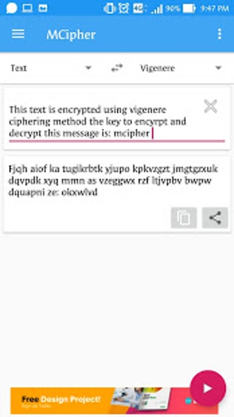 Image 0 for MCipher - Encrypt & Decry…