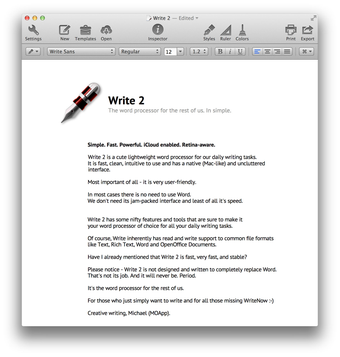 Image 0 for Write