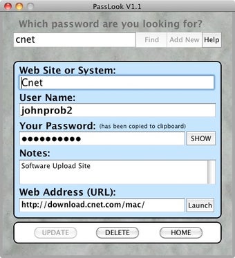 Imagen 1 para PassLook PC for Windows