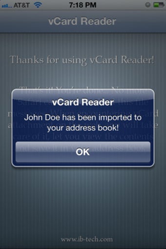 Image 3 for vCard Reader