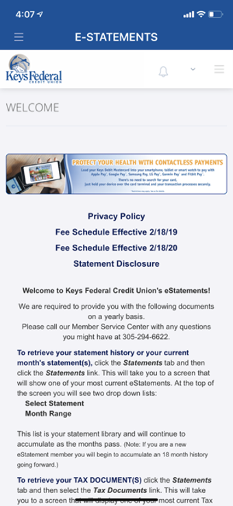 Image 0 for Keys FCU Mobile Banking 2…
