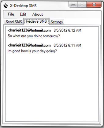 Image 1 for X-Desktop SMS