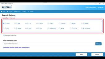 Image 0 for SysTools YAML Converter T…