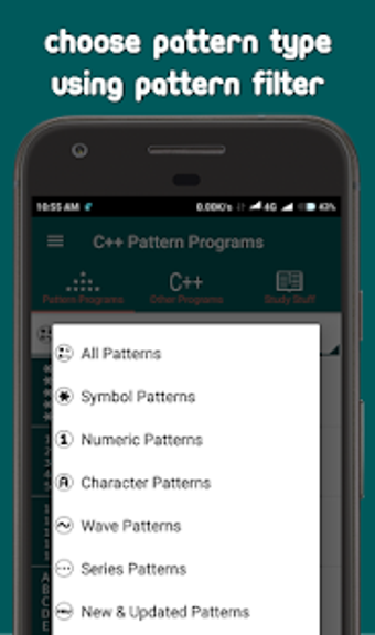 Image 3 for C++ Pattern Programs