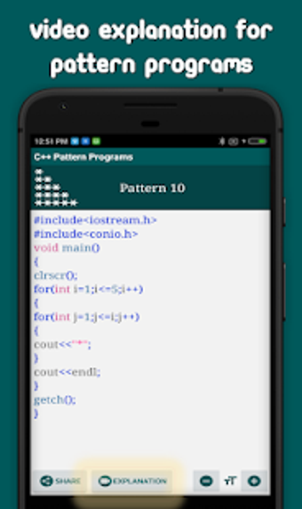 Image 2 for C++ Pattern Programs