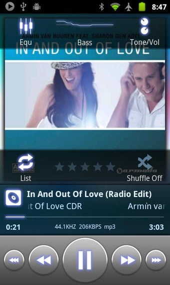 Image 1 for PowerAMP Music Player