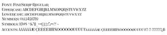 Imagen 0 para Fine Serif