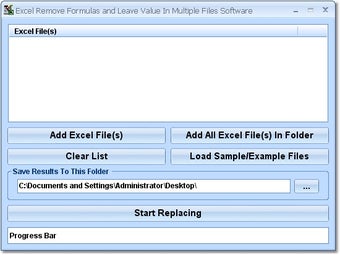 Image 0 for Excel Remove Formulas and…
