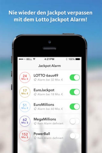 Image 0 for Lotto Jackpot Alarm - fr …