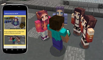 Imagen 1 para Girlfriend Mod for Minecr