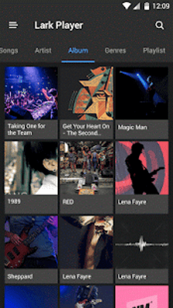 Image 3 for Lark Player Theme - Night