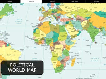 Image 0 for World Map for iPad FREE