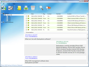 Image 0 for Backuptrans Android SMS B…