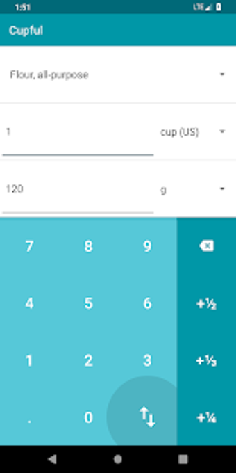 Imagen 3 para Cupful - Ingredient Weigh…